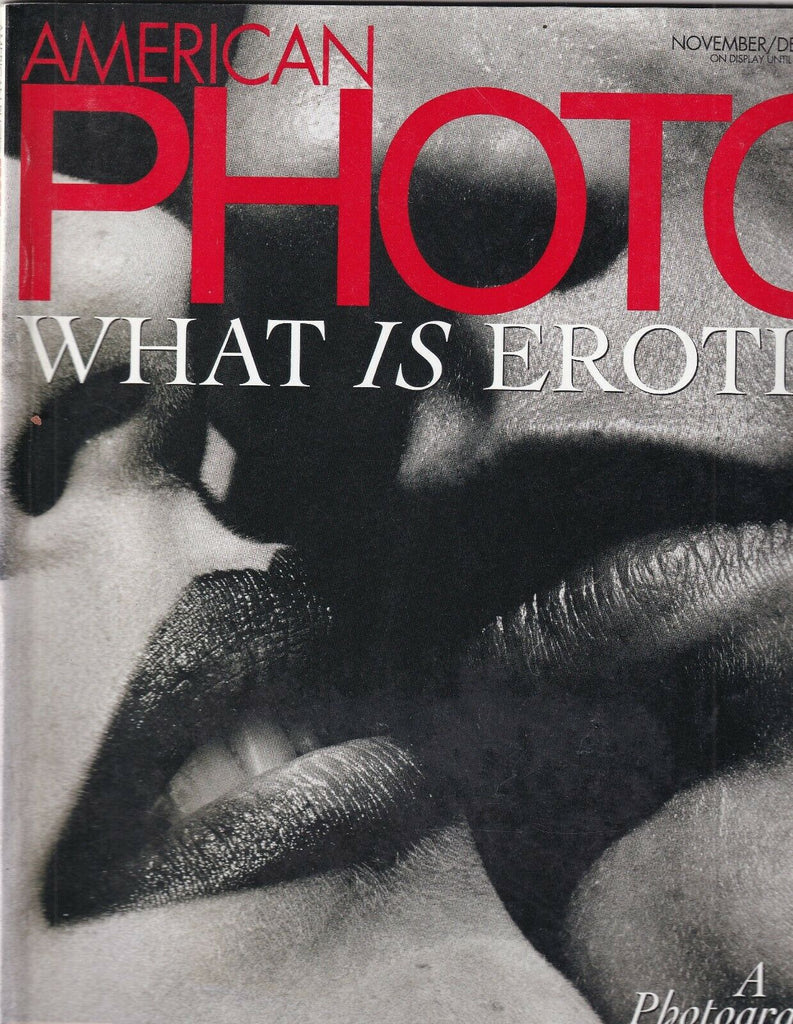 American Photo Mag What Is Erotic A Survey November/December 1993 082819nonr
