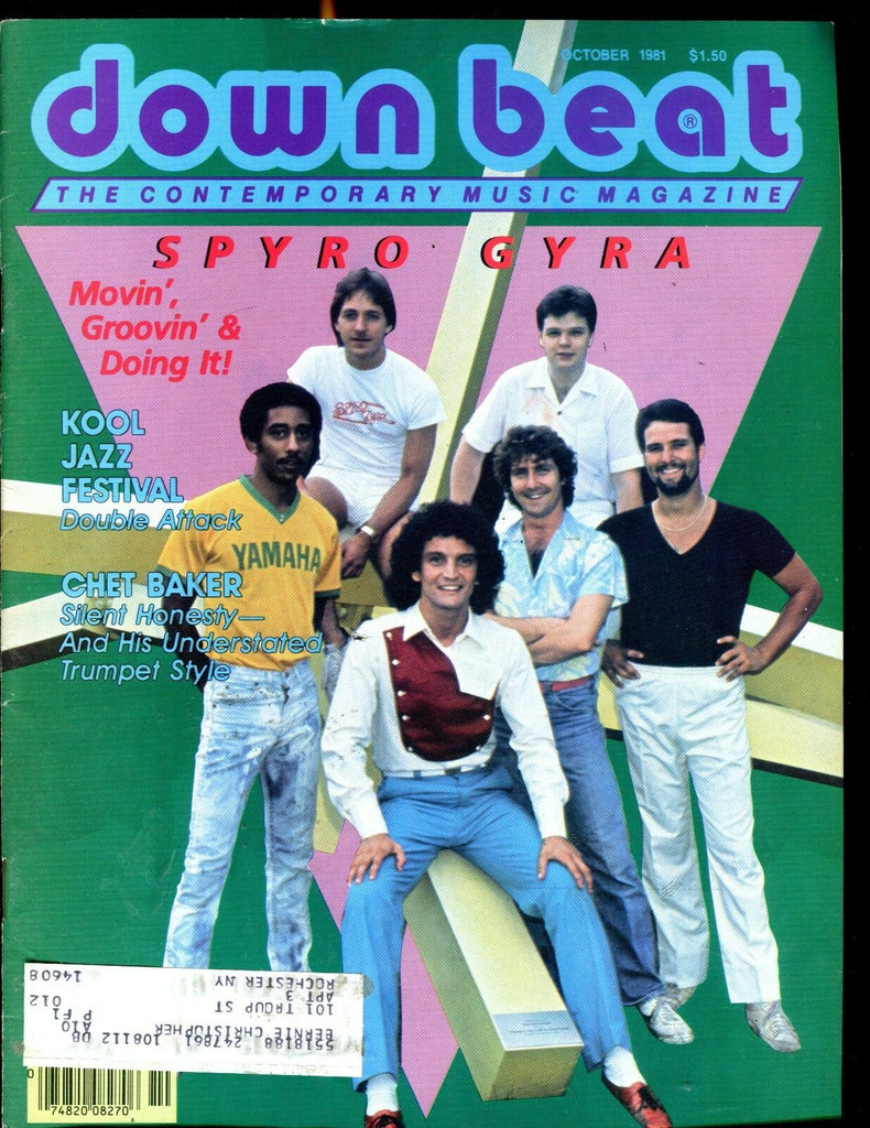 Down Beat Magazine October 1981 Spyro Gyra EX w/ML 121116jhe