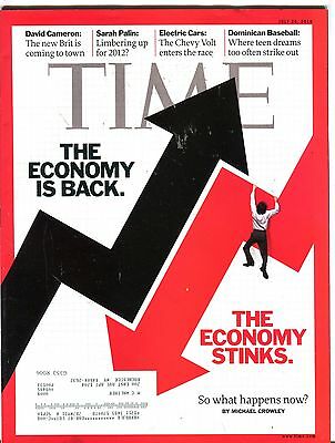 Time Magazine July 26 2010 The Economy Is Back Stinks EX 090516jhe