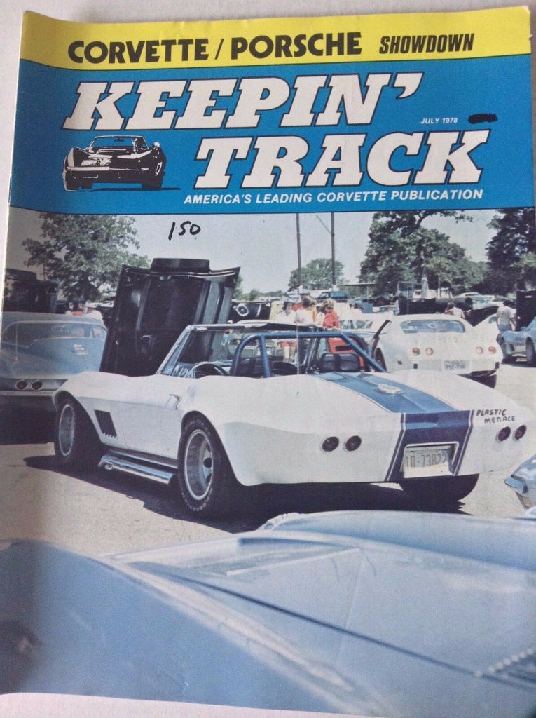 Keepin' Track Magazine Corvette Vs Porsche July 1978 081517nonrh