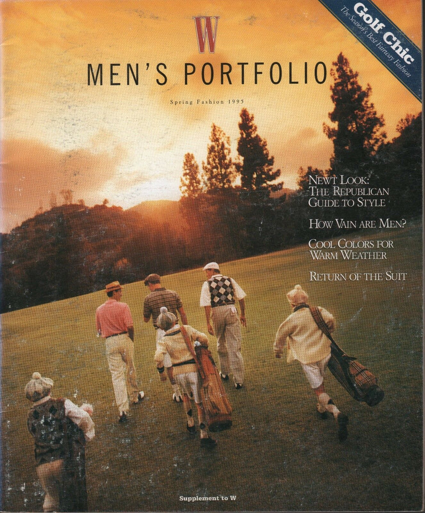 W Mens Portfolio Supplement Fall 1995 Giorgio Armani Ralph Lauren 060718DBF
