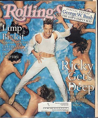 Rolling Stone August 5 1999 Limp Bizkit, Ricky Martin w/ML Gd 021916DBE2