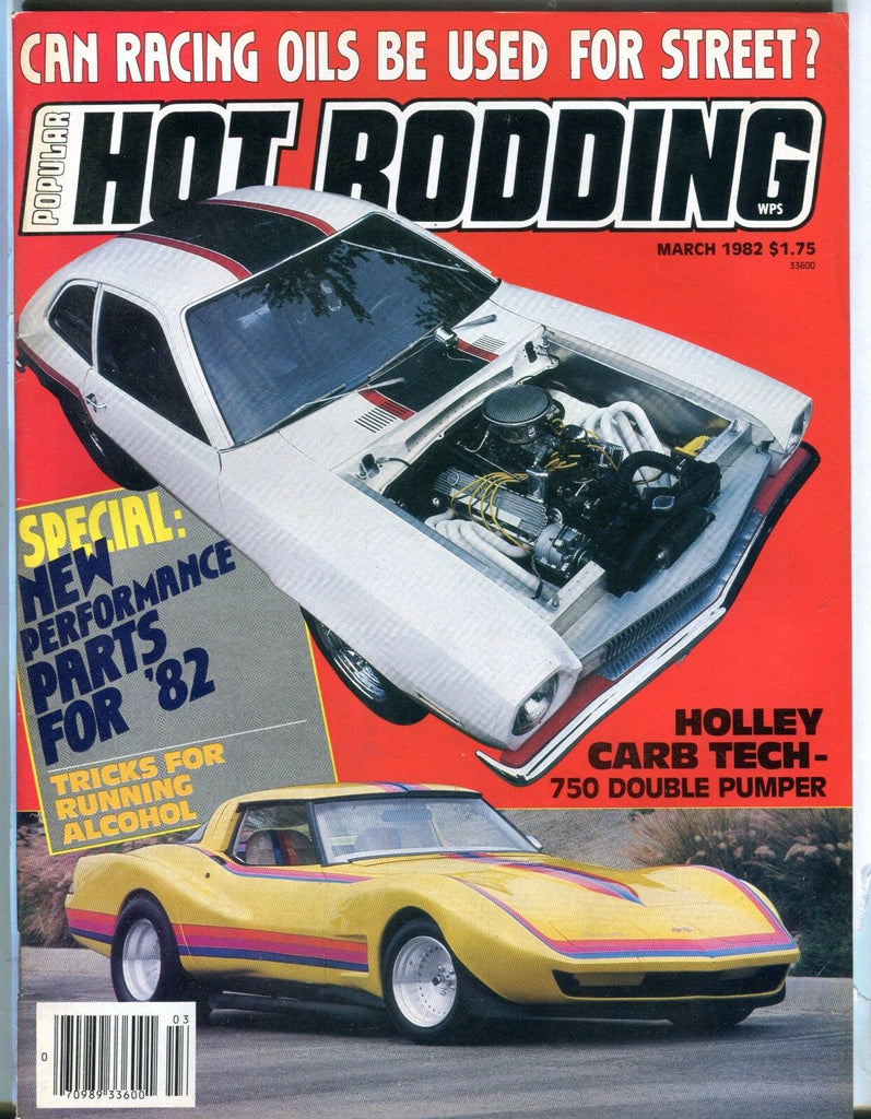 Popular Hot Rodding Magazine March 1982 Holley-Carb Tech EX No ML 031017nonjhe