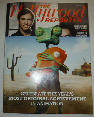 Hollywood Reporter OS Magazine Zhang Yimou Christian Bale December 2011 060415R