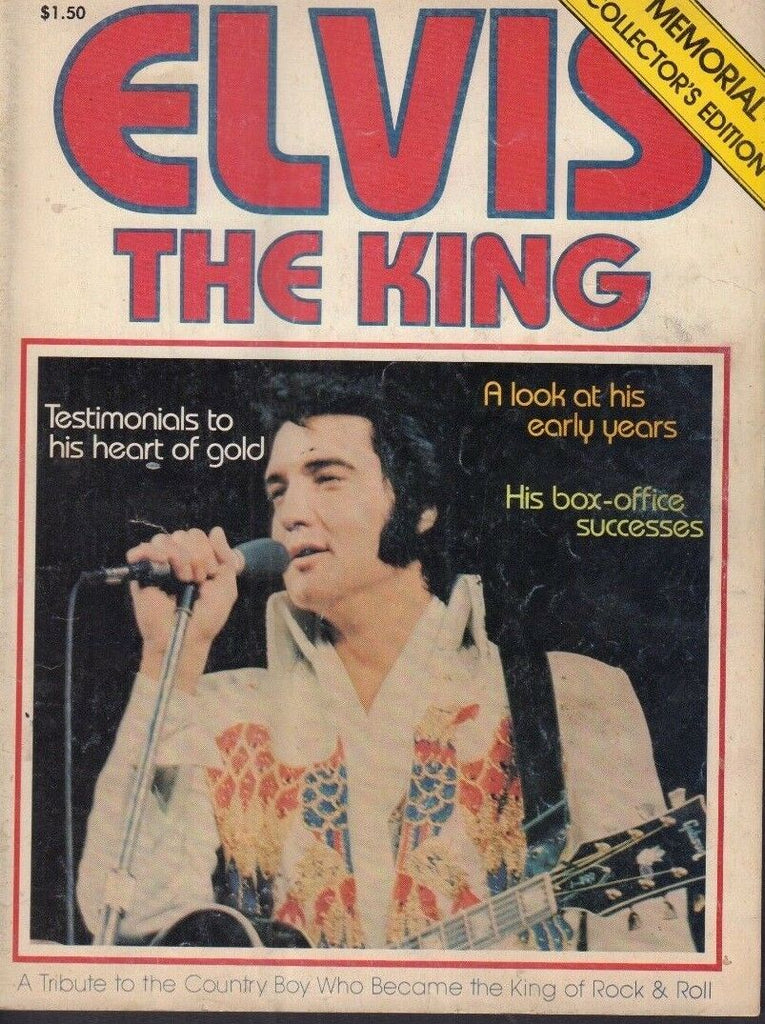 Elvis The King Magazine Elvis Presley His Early Years 1977 012418nonr