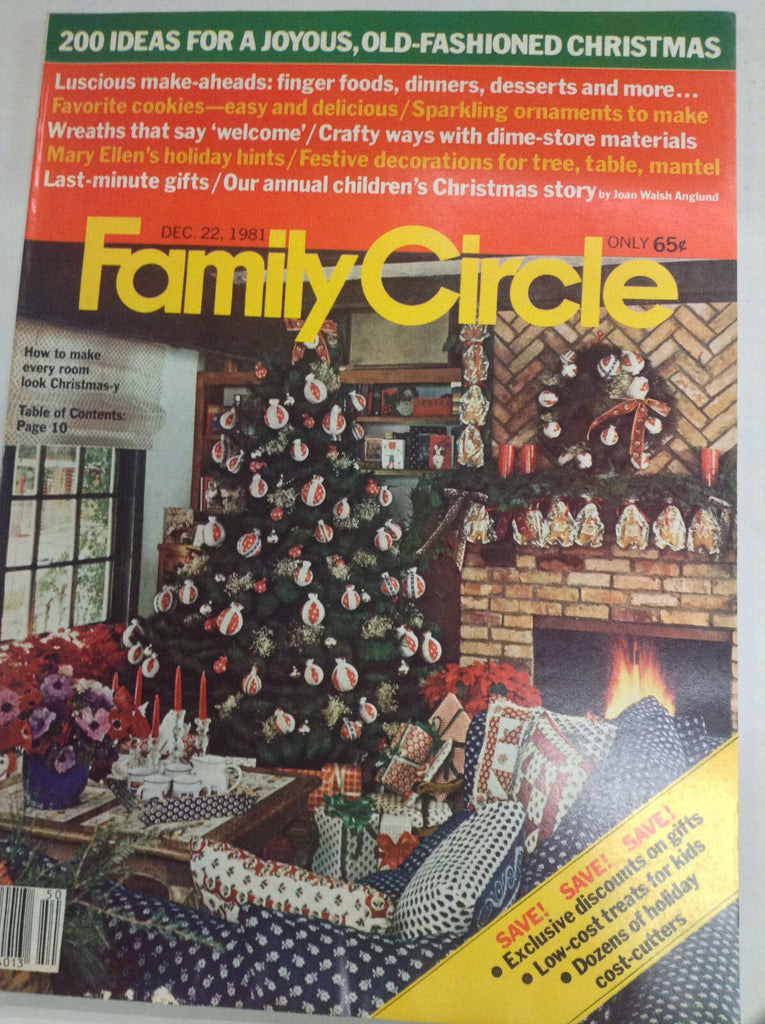 Family Circle Magazine How To Make It Christmasy December 22, 1981 062617nonr