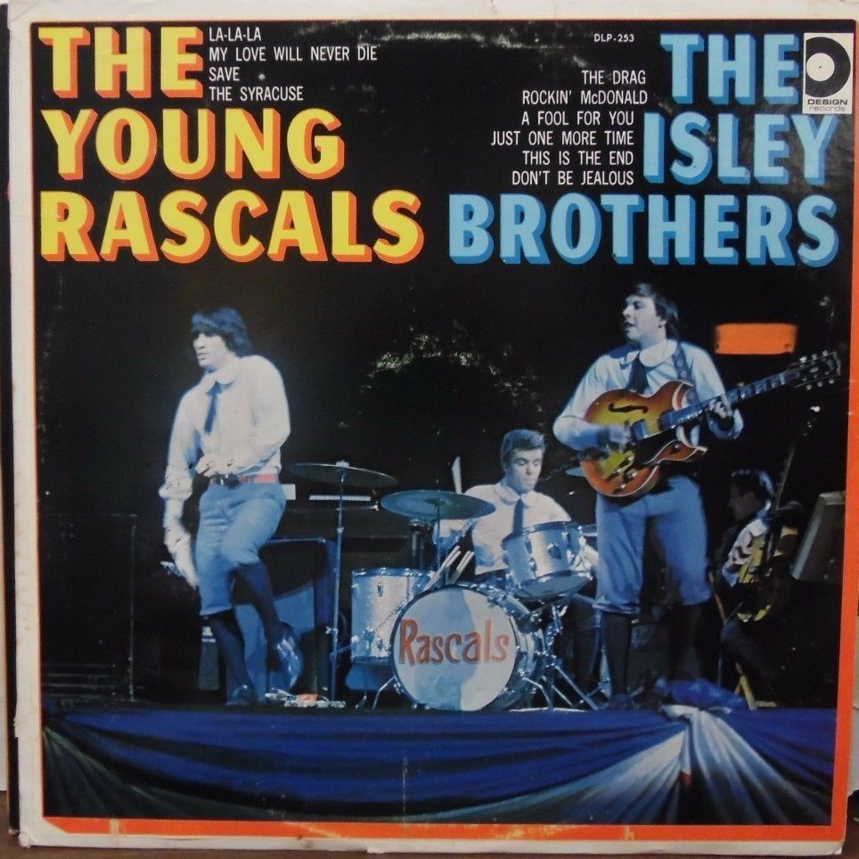 Isley Brothers & The Young Rascals 33RPM DLP-253 121016LLE#2