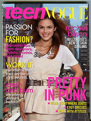 Teen Vogue Magazine November 2008 Rachel Bilson EX 071016jhe2