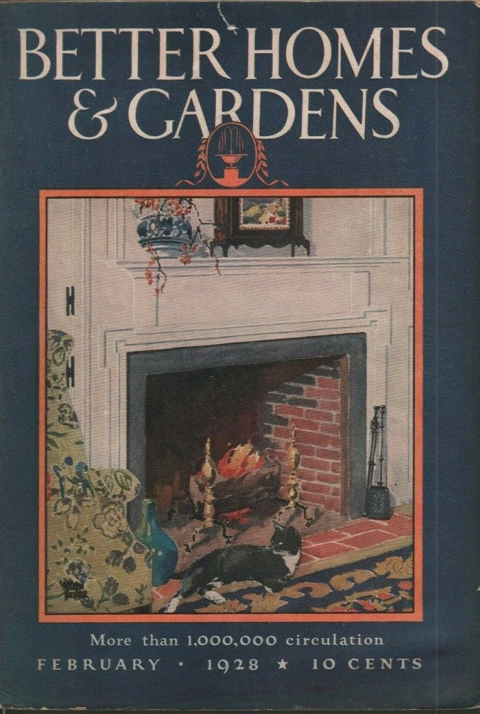 Better Homes & Gardens February 1928 Elmer Peterdon Gove Hambige 020520DBE
