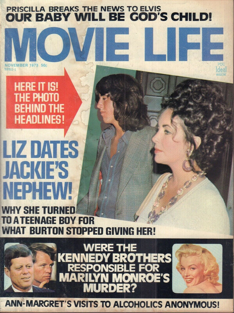 Movie Life Magazine Elizabeth Taylor November 1973 012418nonr2