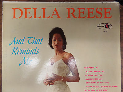 Della Reese And that Reminds Me 33RPM 050616 TLJ