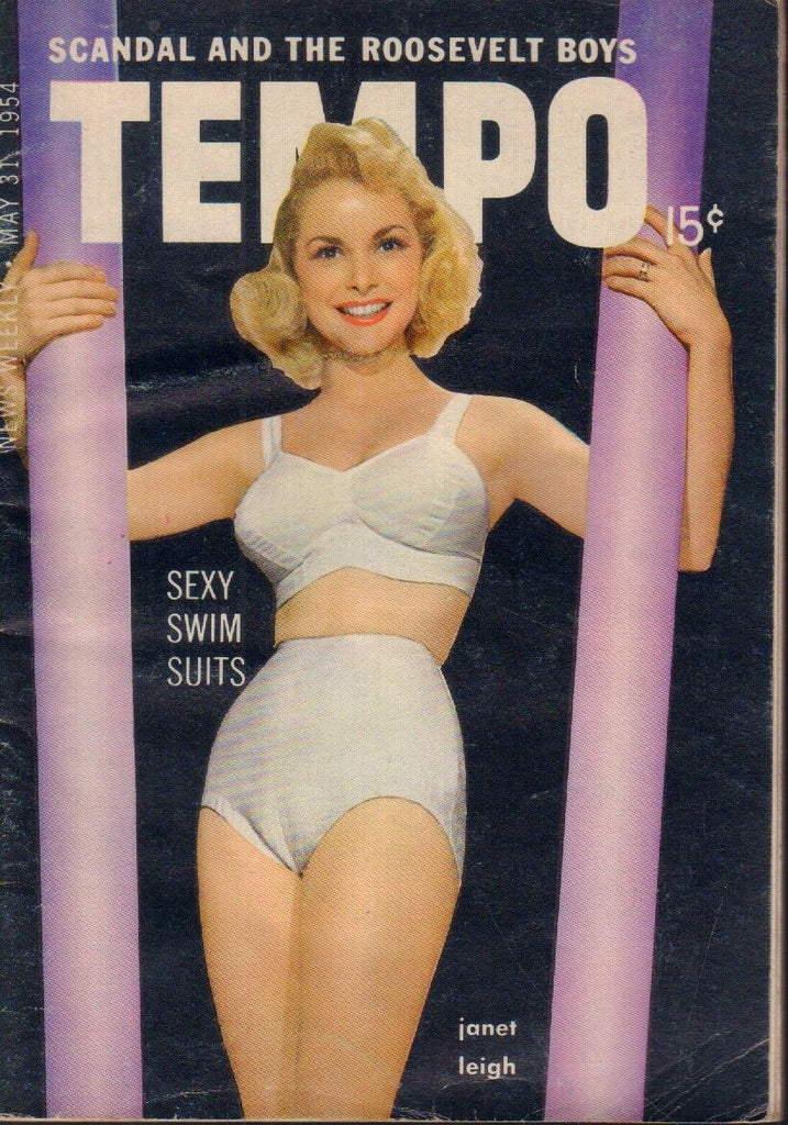 Tempo Digest May 31 1954 Janet Leigh Cheesecake Pin Up 091218AME2