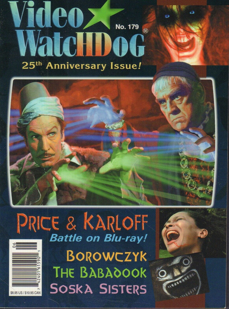 Video Watchdog no.179 Price & Karloff Borowczyk 021318DBE