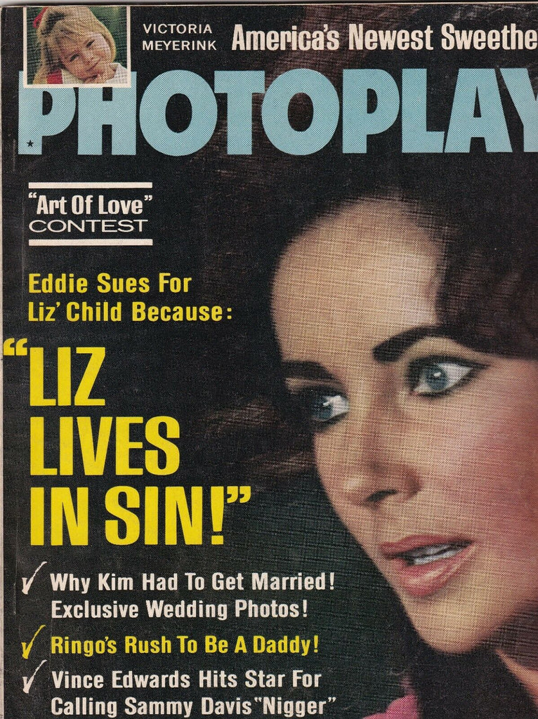 Photoplay Mag Liz Taylor Ringo Vince Edwards June 1965 062919nonr