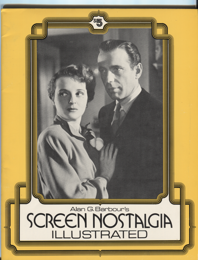 Alan G Barbour's Screen Nostalgia Illustrated #9 1975 RARE 062420DBE