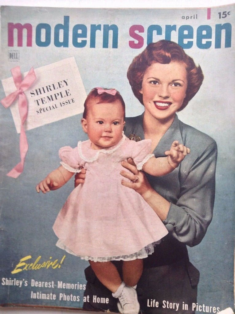 Modern Screen Magazine Shirley Temple April 1949 092617nonrh