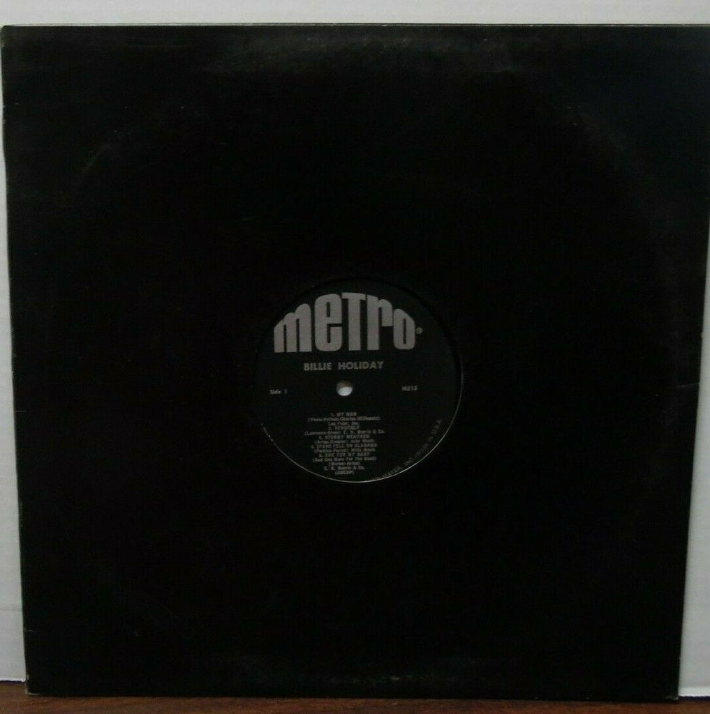 Billie Holiday vinyl M515 Metro 020120LLE2