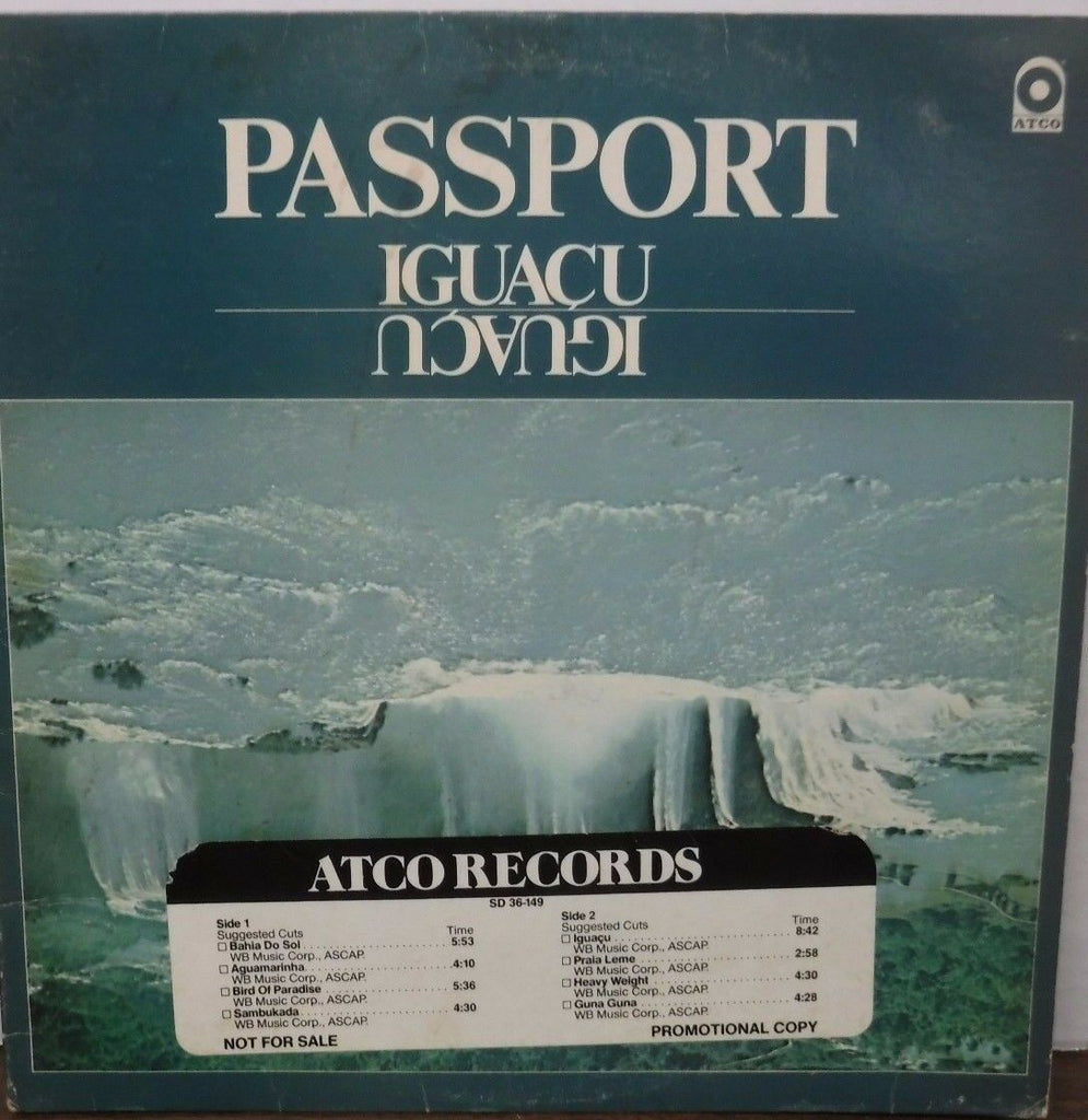 Passport IGUACU 33RPM PROMO SD36-149 111216LLE