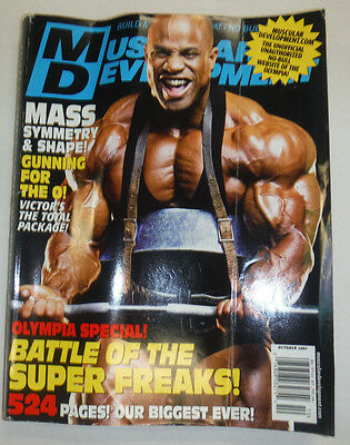 Muscular Development Magazine Mass Symmetry & Shape October 2007 121114R