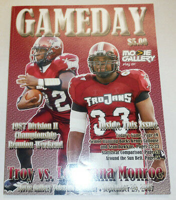 Gameday Magazine 1987 Division II Championship September 29,2007 100214R1