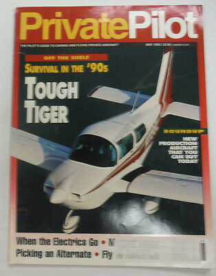 Private Pilot Magazine Tough Tiger May 1993 FAL 060515R2
