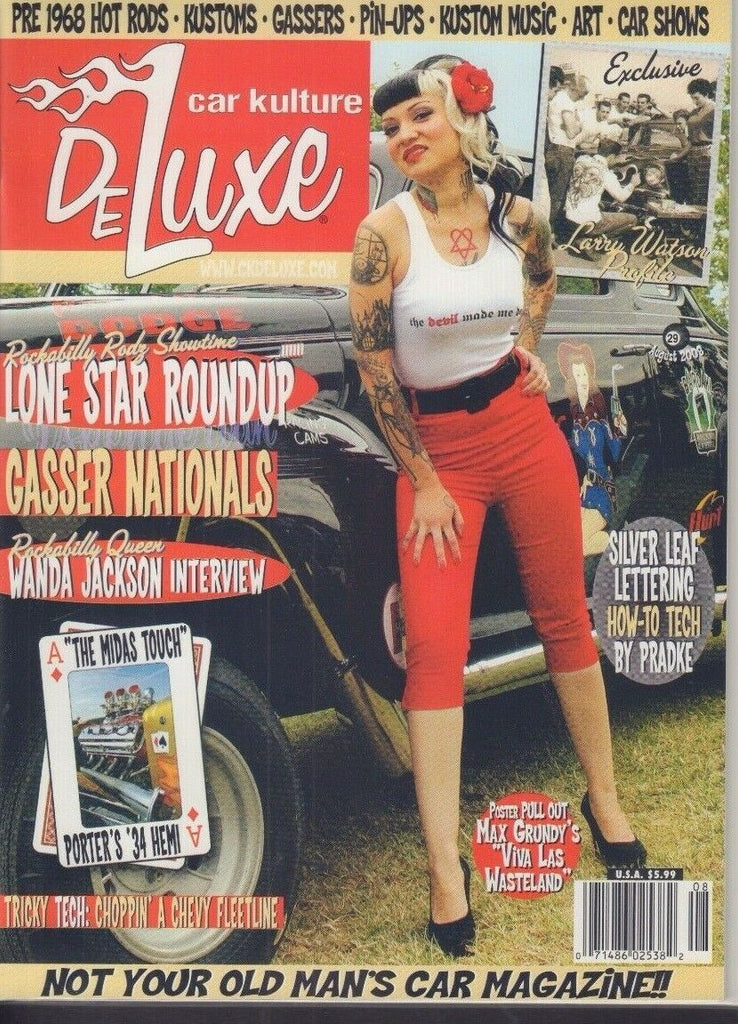 Car Kulture Deluxe Magazine Gasser Nationals & Max Grundy August 2008 011618nonr
