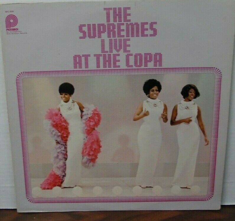 the Supremes live at the Copa vinyl SPC-3541 091519LLE