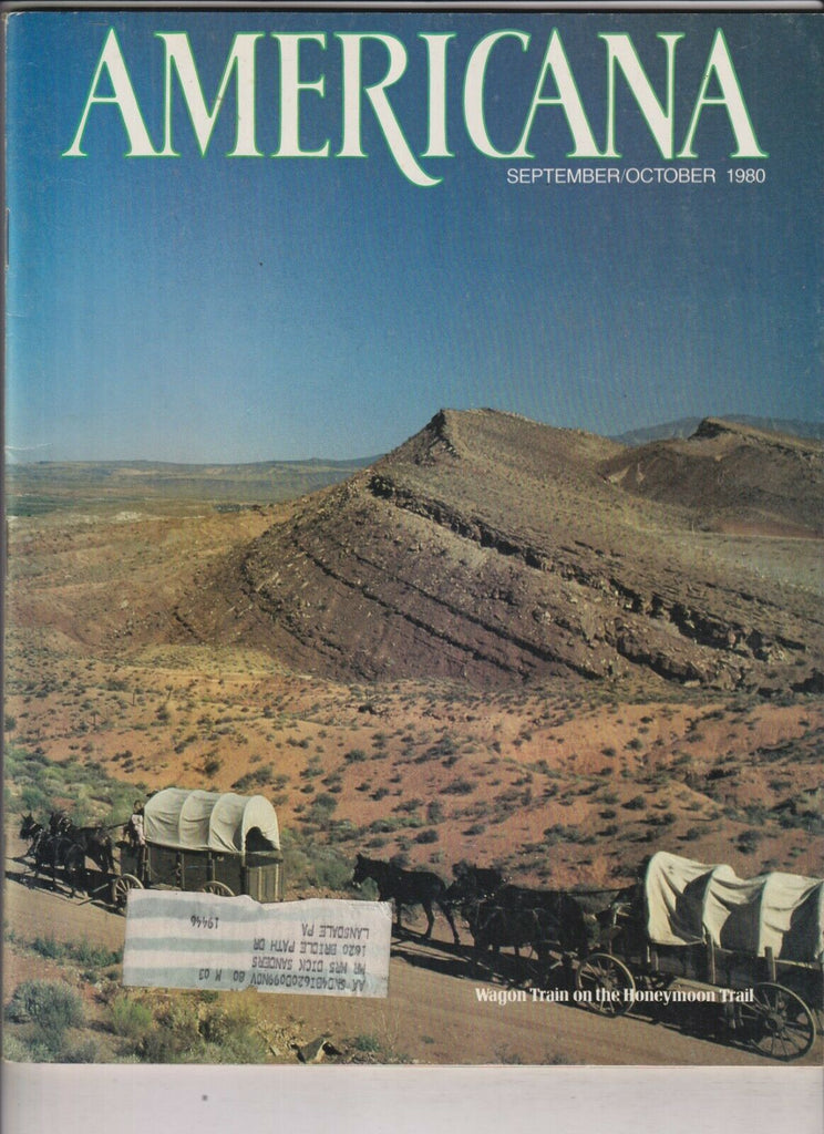 Americana Mag The Honeymoon Trail Sept/Oct 1980 033120nonrh