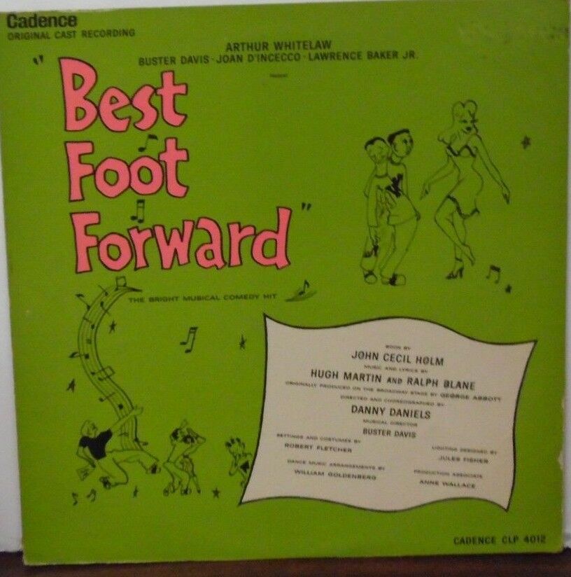 Best Foot Forward orig cast recording CLP4012 090318LLE