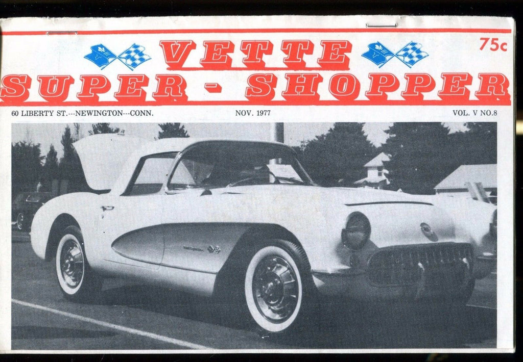 Vette Super Shopper Corvette November 1977 EX 030117nonjhe