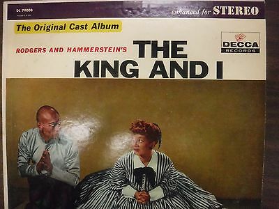 The King and I Original Cast Album Brynner/Lawrence 33RPM 012716 TLJ