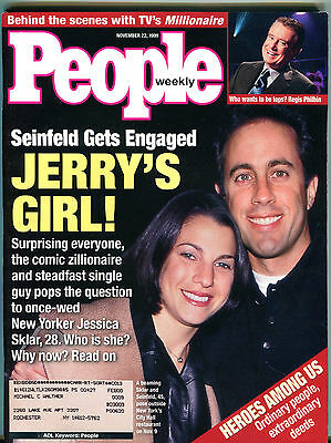 People Magazine November 22 1999 Jerry Seinfeld Regis Philbin EX 012016jhe