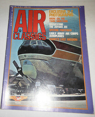 Air Classics Magazine Spitfire Portfolio April 1974 080514R
