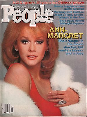 People Weekly December 18 1978 Ann-Margret, Kenny Loggins VG 012816DBE