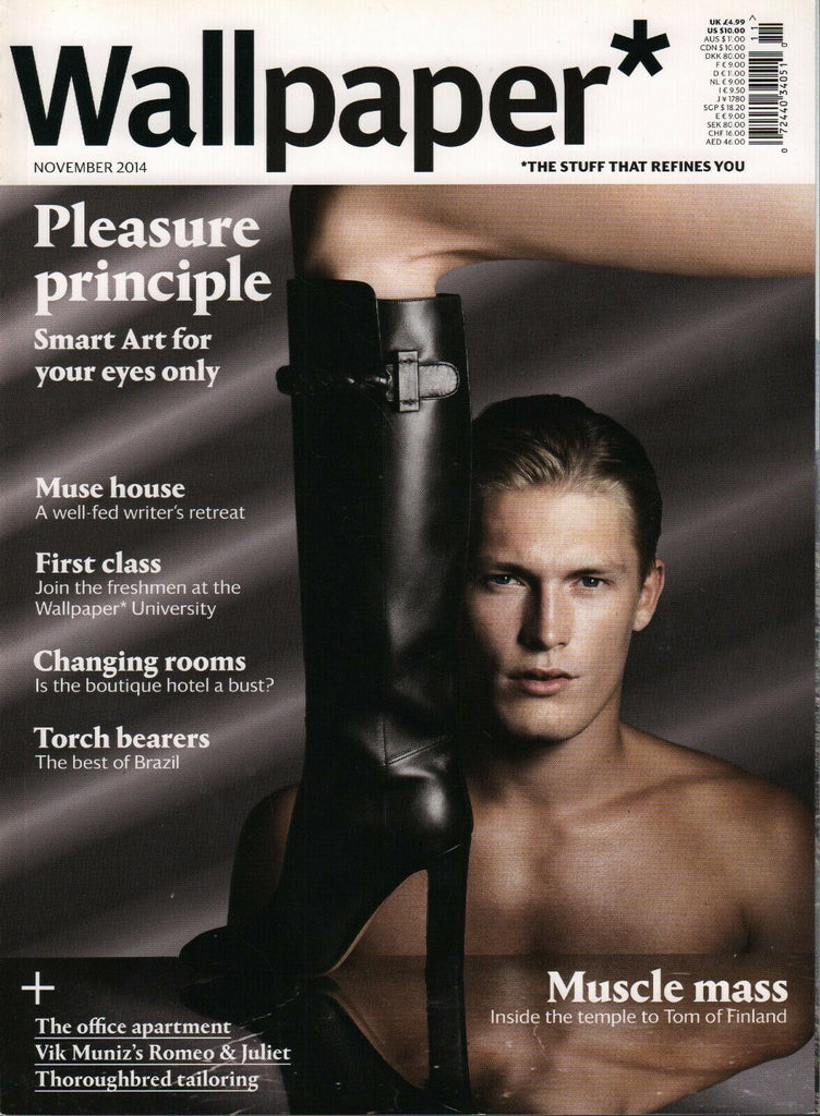 Wallpaper UK Fashion Design Magazine November 2014 Tom of Finland 022420AME