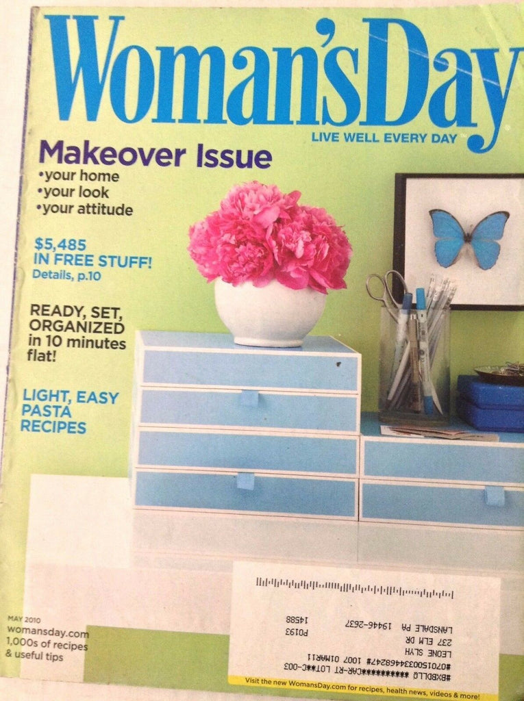 Woman's Day Magazine Easy Pasta Recipes May 2010 082017nonrh2