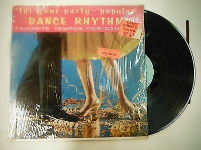 33 RPM Vinyl Dance Party Popular Rhythms Somerset P17900A 120814KME