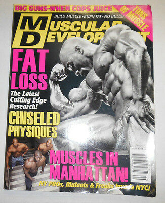 Muscular Development Magazine Fat Loss Chiseled Physique September 2005 101014R2