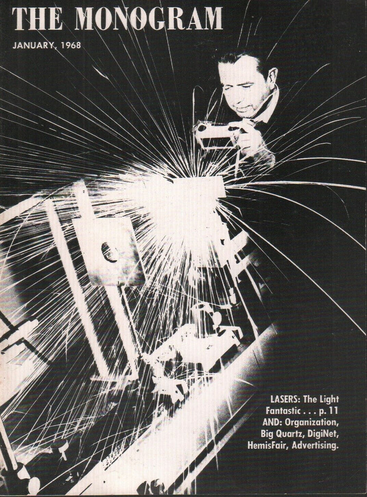 The Monogram Digest January 1968 Laser Lights Big Quartz Diginet 061719AME