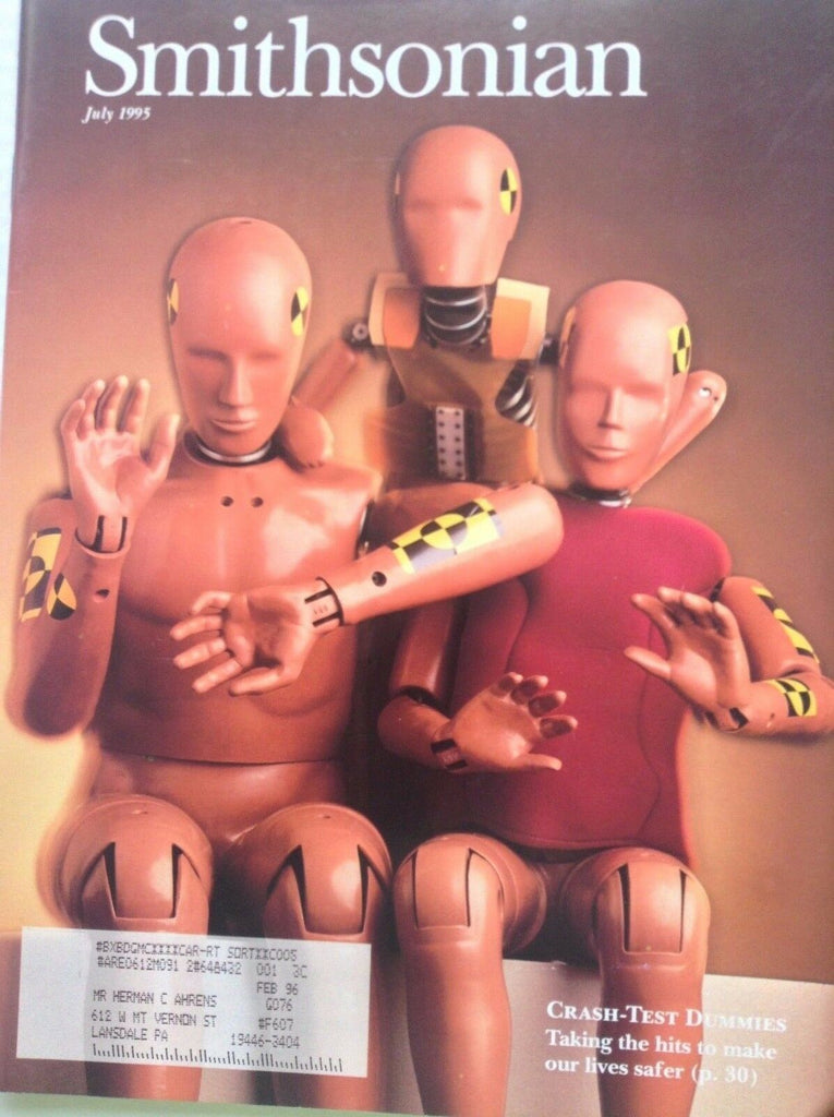 Smithsonian Magazine Crash Test Dummies July 1995 091417nonrh