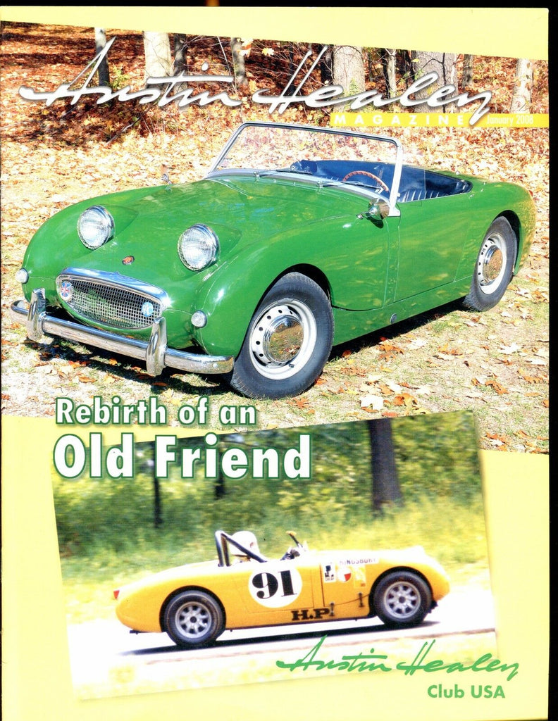 Austin Healey Magazine January 2008 EX w/ML On Back 022817nonjhe