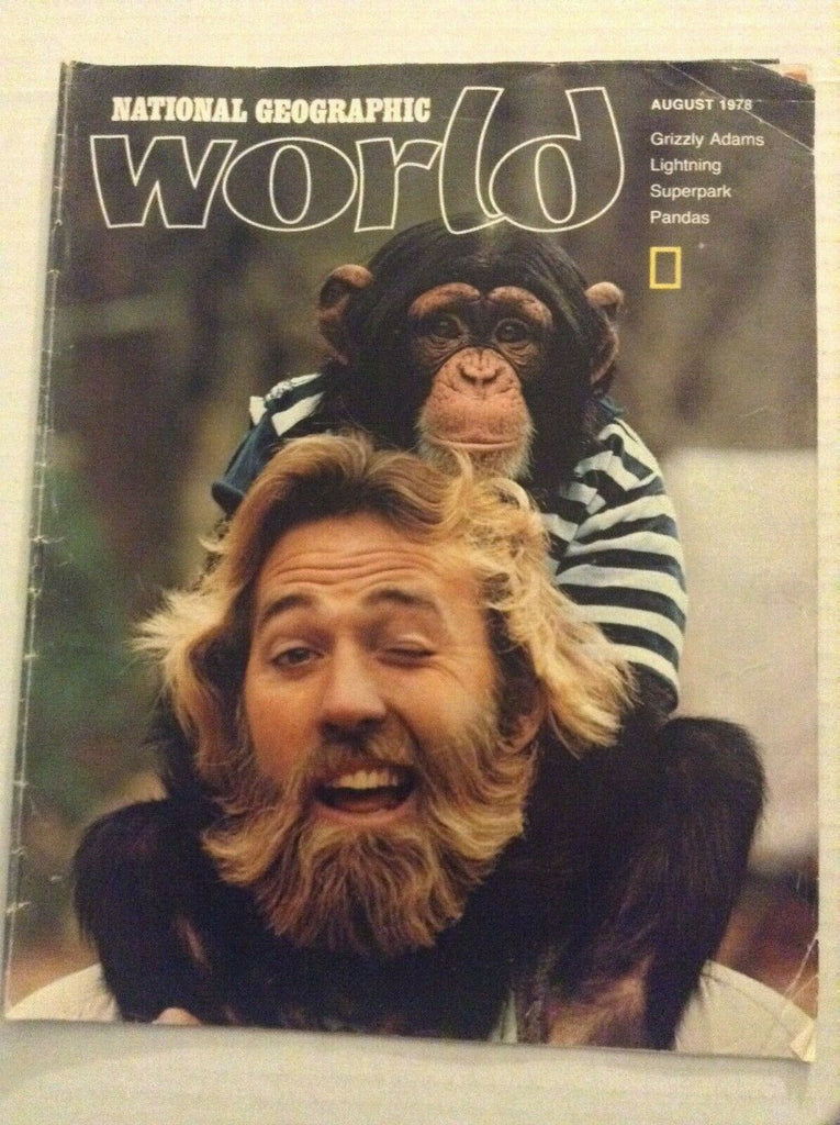 National Geographic World Mag Grizzly Adams Lightning August 1978 082819nonrh