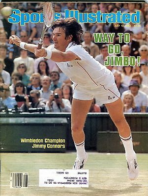 Lot Of Two Jimmy Connors Sports Illustrated Magazines EX 082716jhe