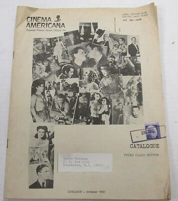 Cinema American Catalogue October 1968 100914lm-e