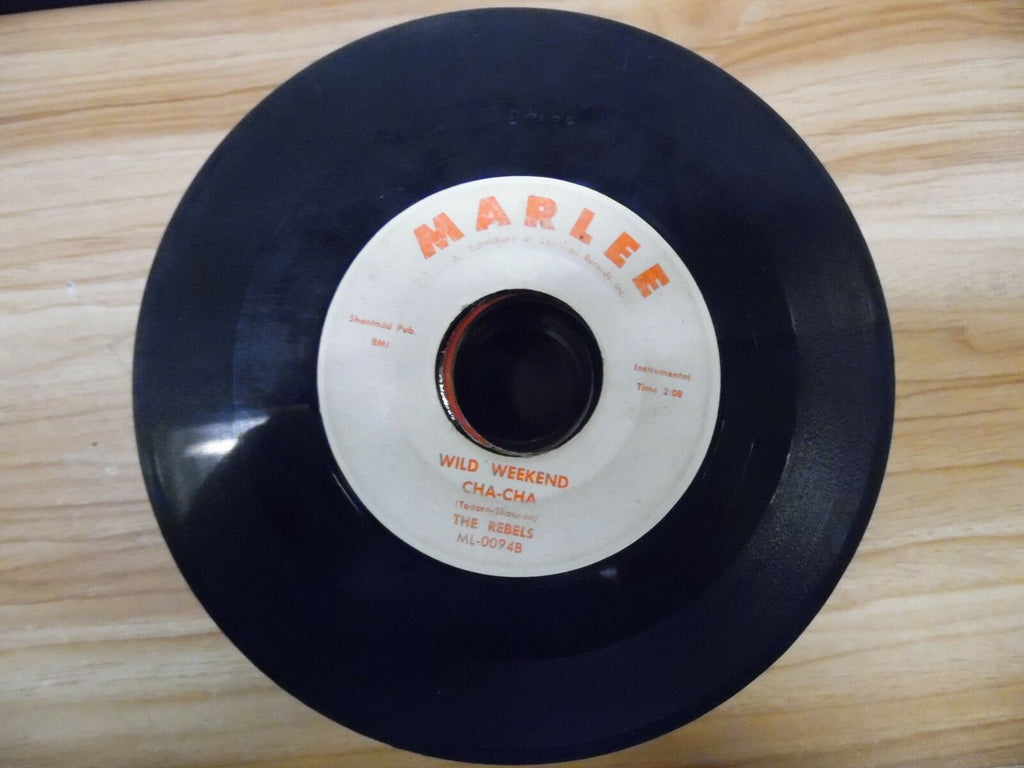 Wild Weekend Cha-Cha The Rebels Marlee 7"/45rpm 021518DB45