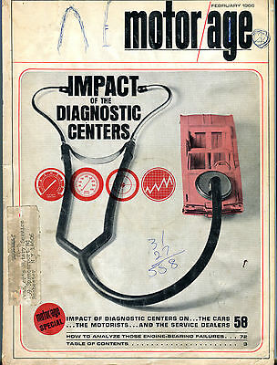 Motor Age Magazine February 1966 Diagnostic Centers GD 020516jhe