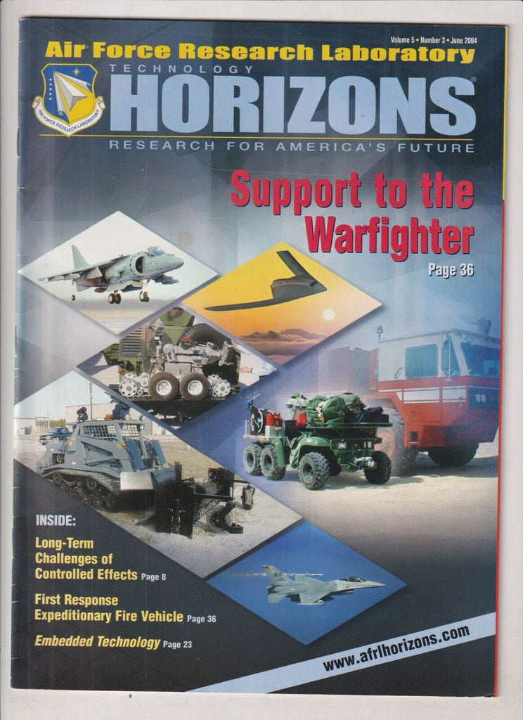 Technology Horizons Mag Support The Warfighter June 2004 021920nonr