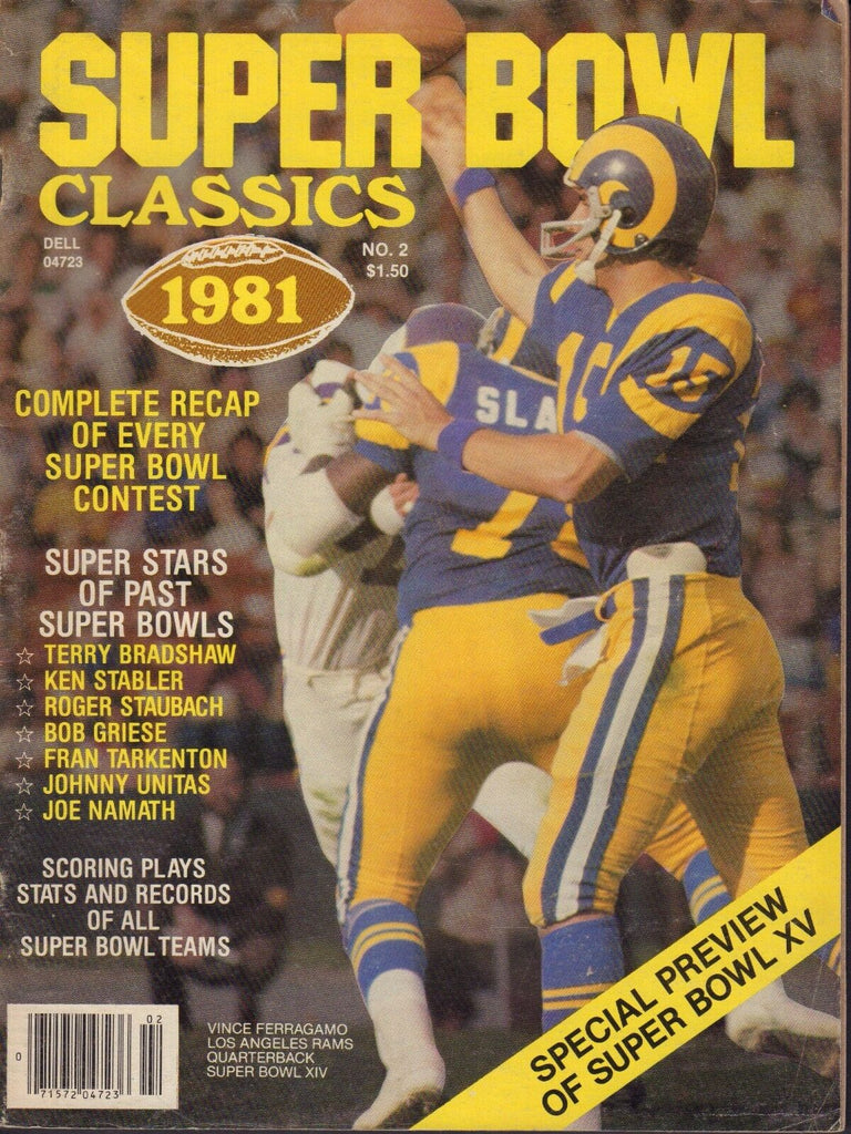 Super Bowl Classics 1981 Vince Ferragamo 072517nonjhe