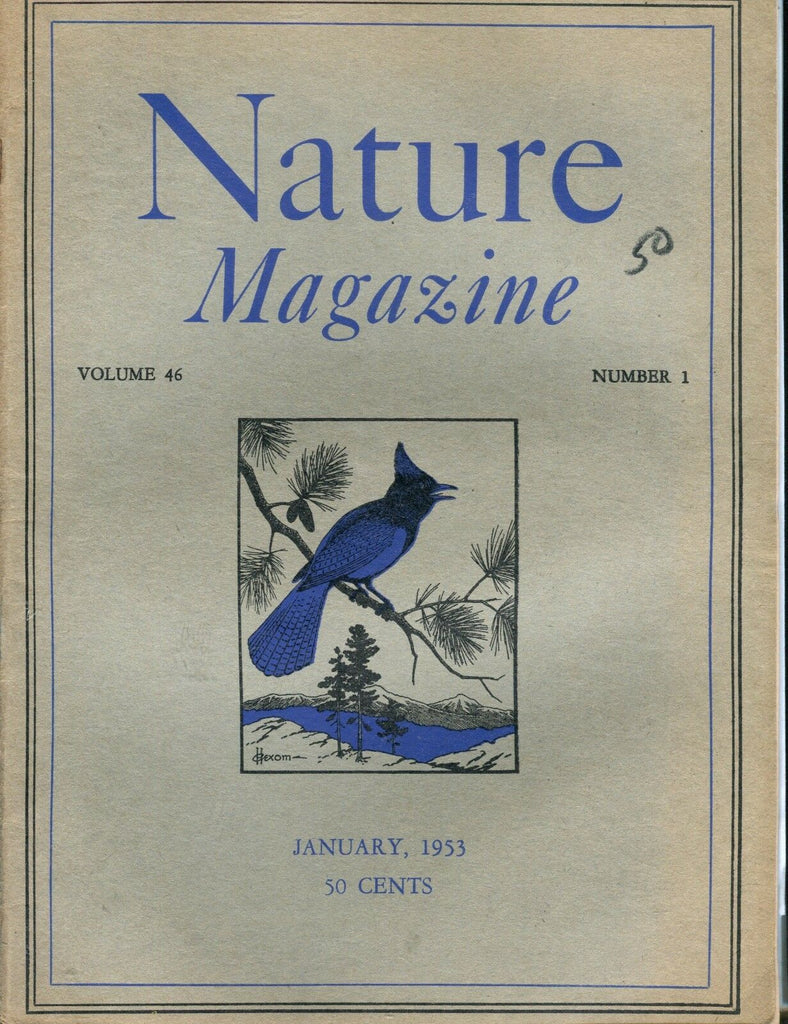 Nature Magazine January 1953 w/ML On Back 012017jhe