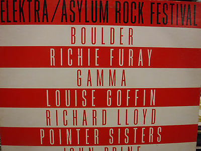 The Elektra Asylum Rock Festival Promo 33RPM 022616 TLJ